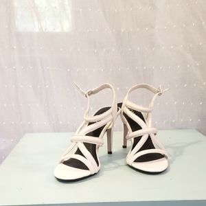 Strappy heels, 8.5